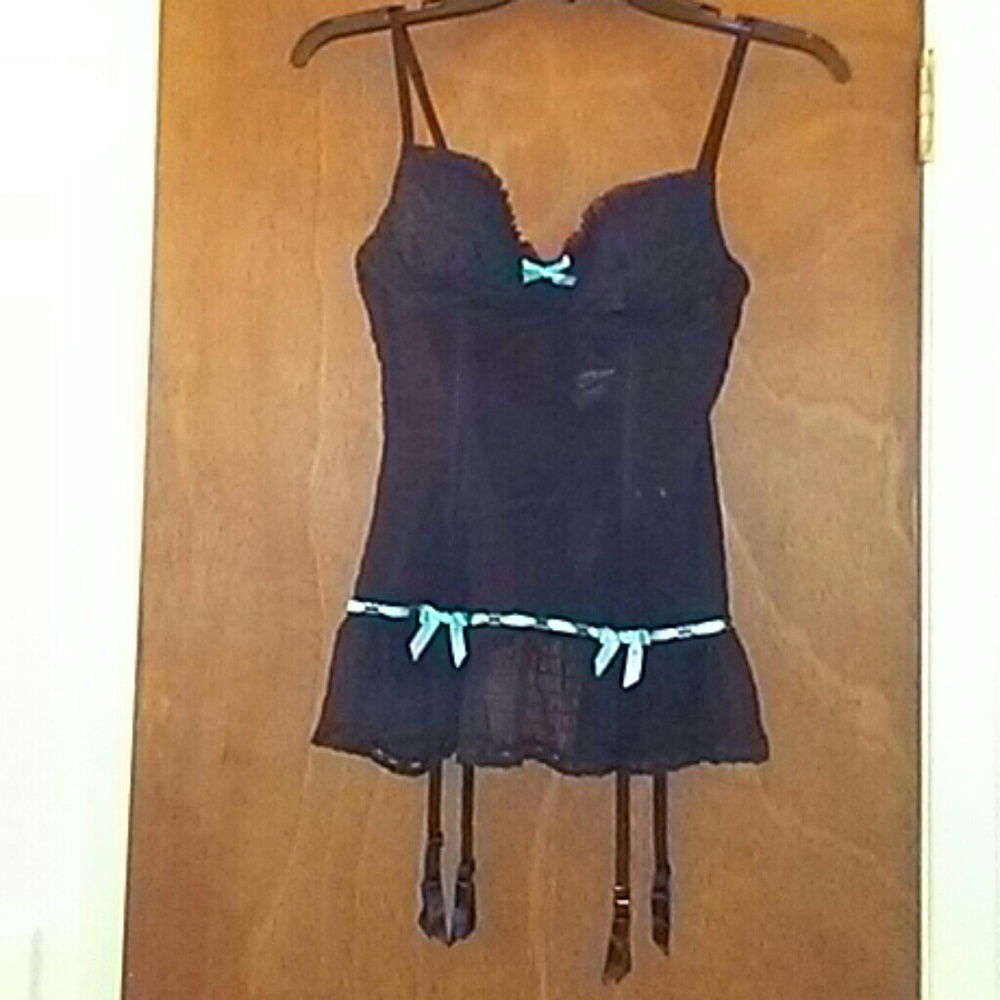 Black Victoria's Secret Sexy Little Things Garter